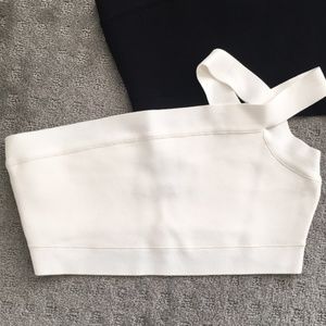 BCBGMaxAzria Tops - BUNDLE BCBG One Shoulder Crop tops BCBGMaxAzria Tops - BUNDLE BCBG One Shoulder Crop tops